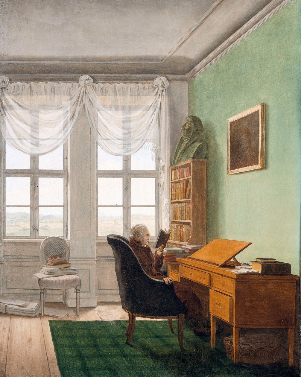 Reinhardova pracovna od Georg Friedrich Kersting