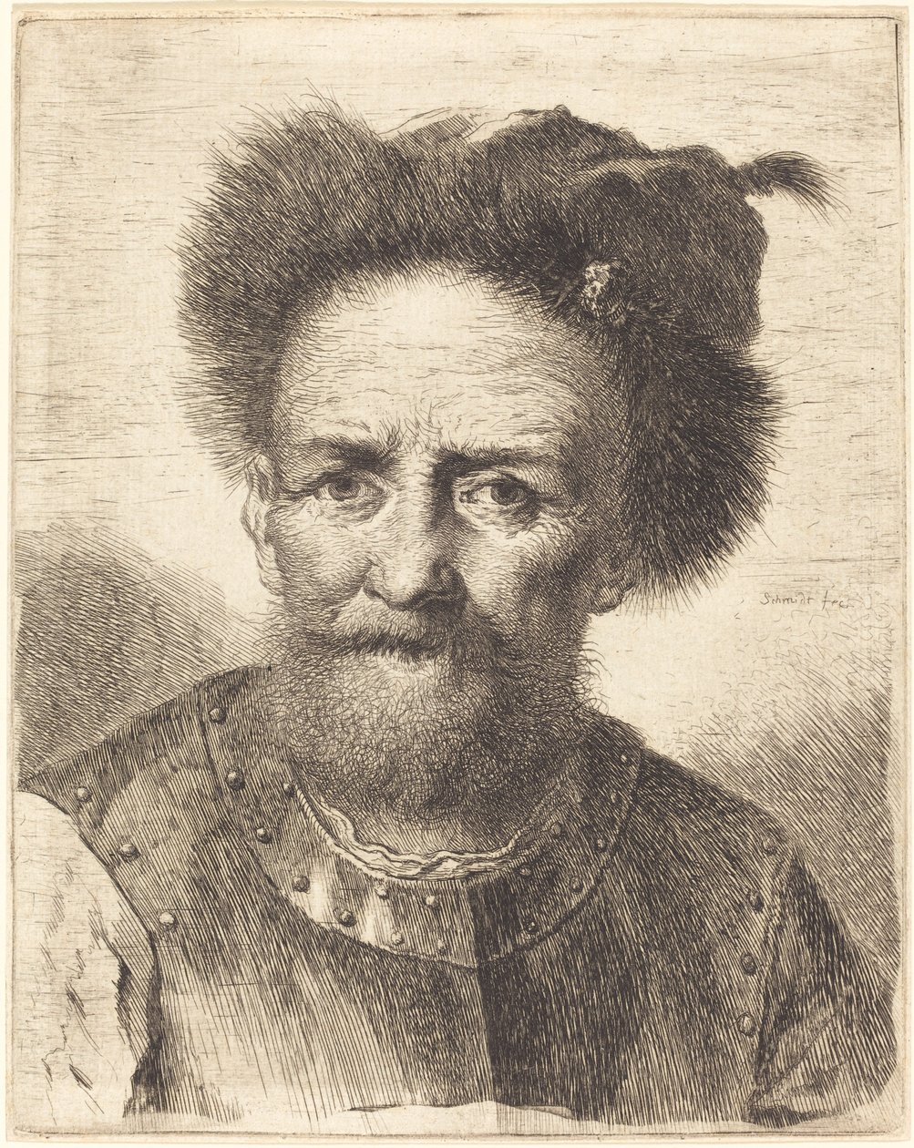 Starý voják od Georg Friedrich Schmidt