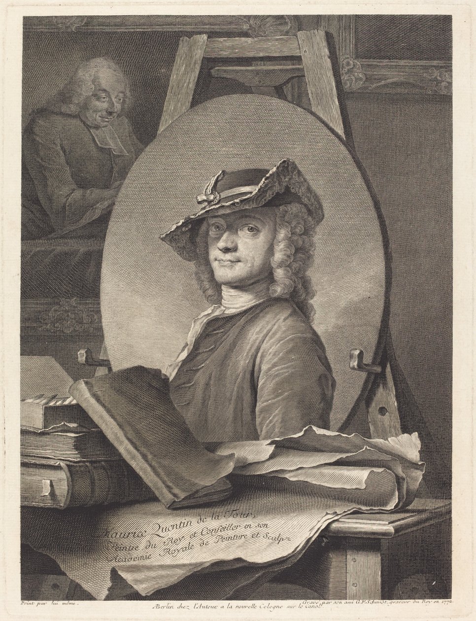 Maurice Quentin de la Tour od Georg Friedrich Schmidt after Maurice Quentin de La Tour