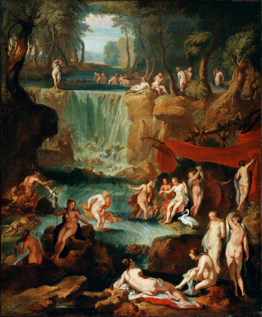 Diana a Actaeon, 1743. od Georg Kaspar Prenner von