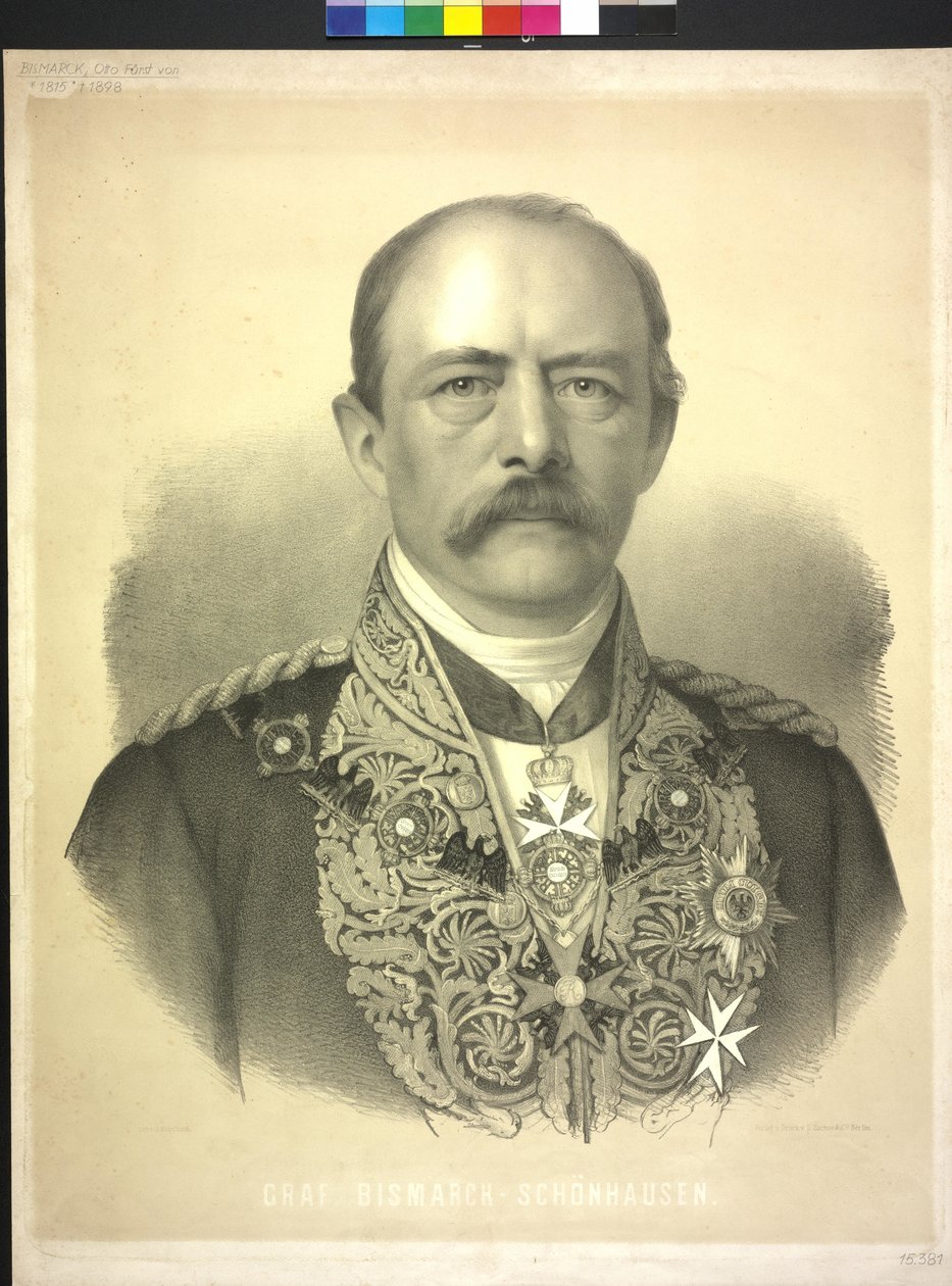 Hrabě Bismarck-Schoenhausen od Georg Ludwig Engelbach Engelbach