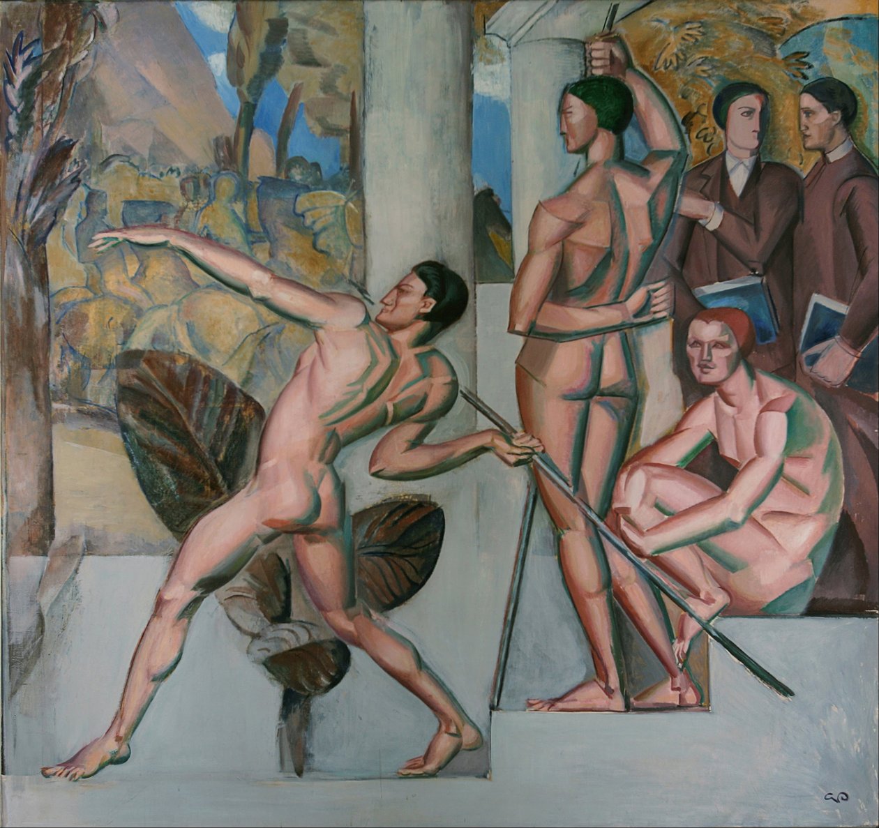 Mens sana in corpore sano Ve zdravém těle zdravý duch, 1912 od Georg Pauli