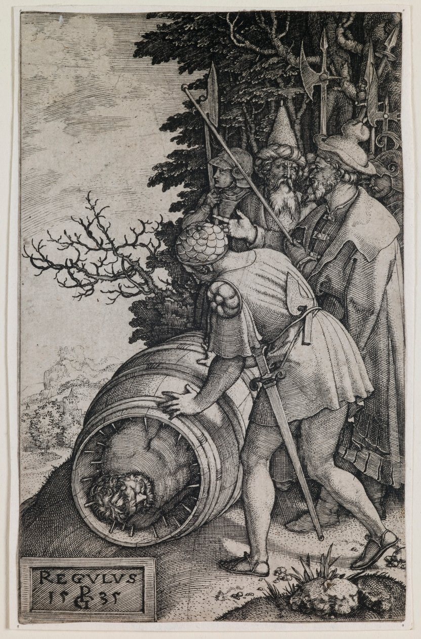 Attilus Regulus od Georg Pencz
