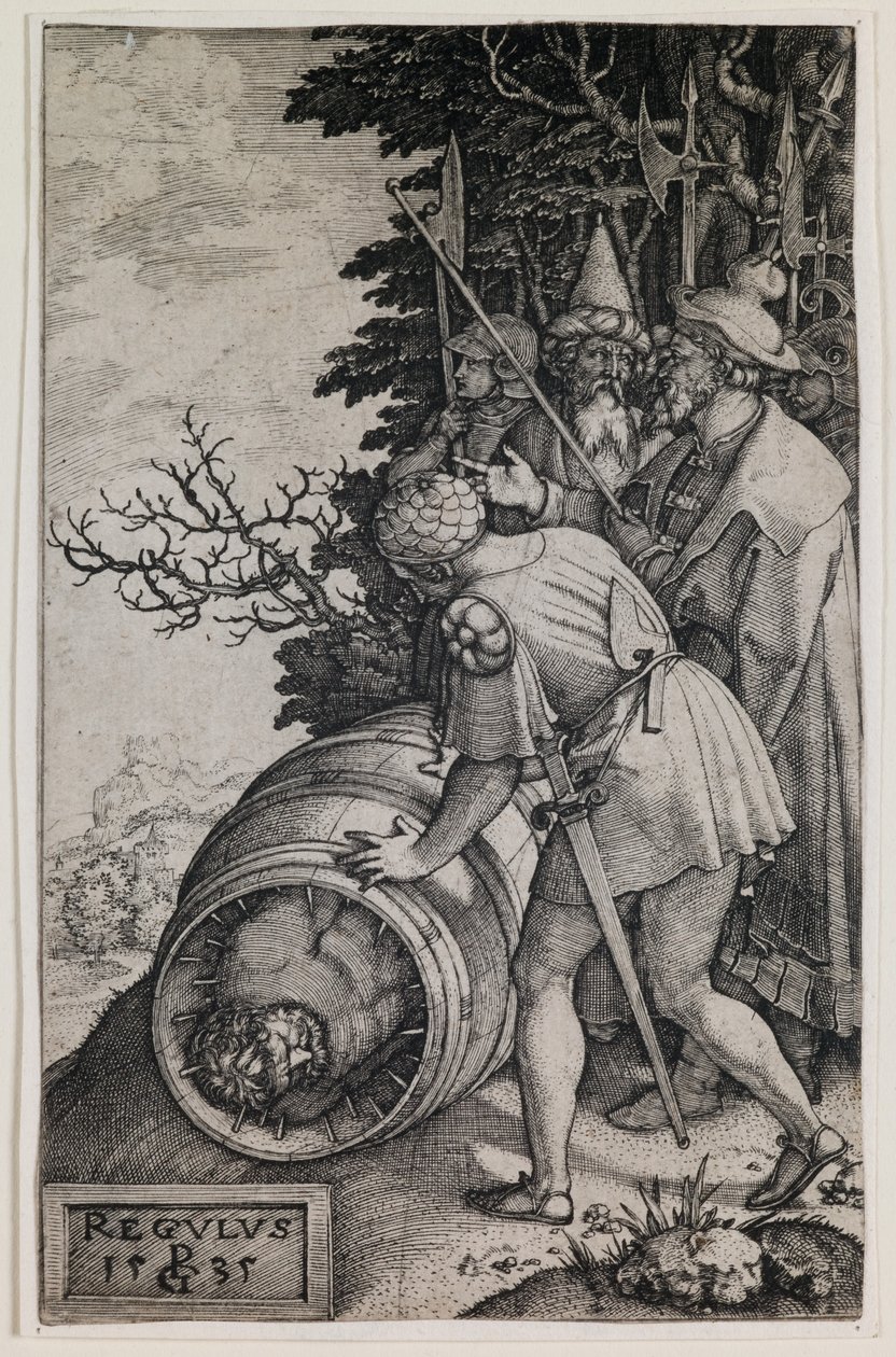 Attilus Regulus od Georg Pencz