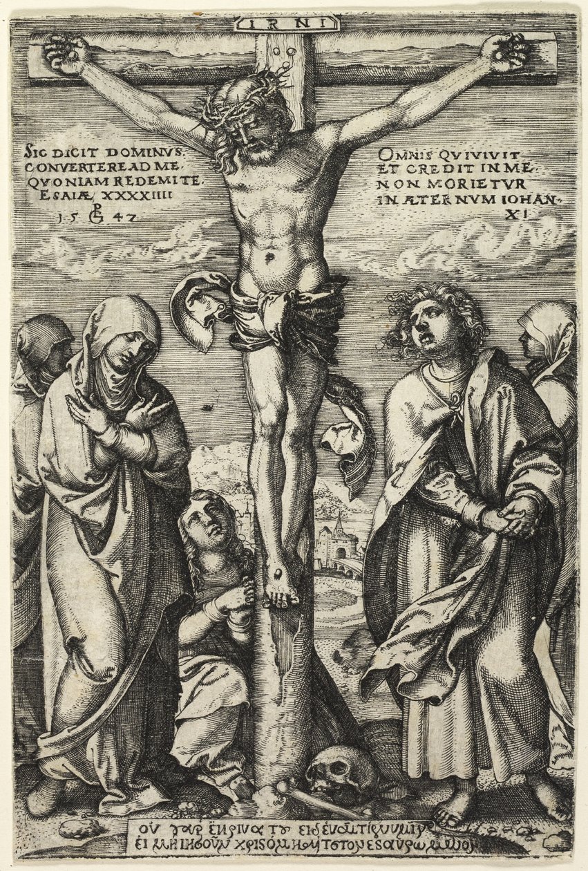 Ukřižování od Georg Pencz