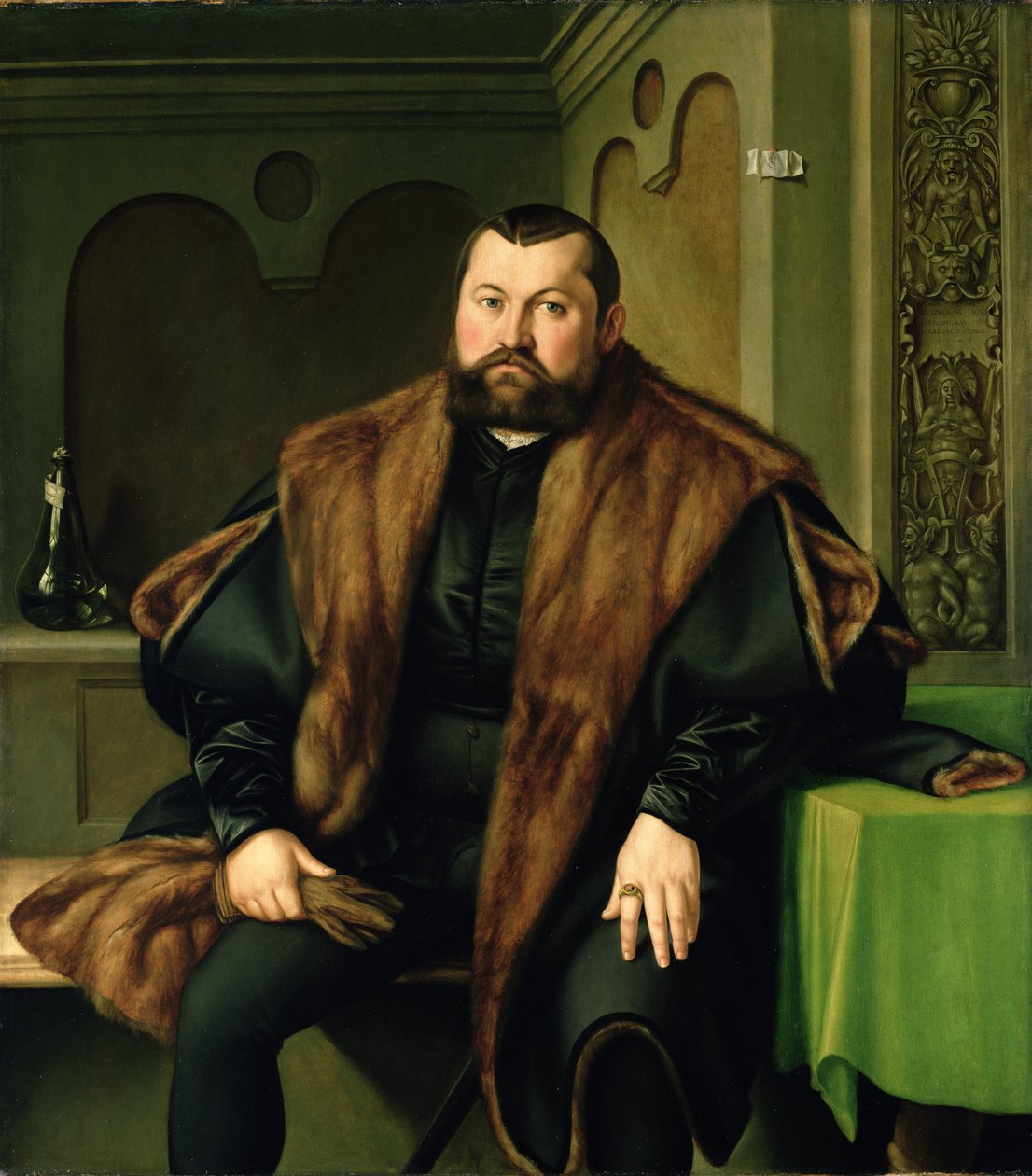 Portrét Sigmunda Baldingera (1510-1558), 1545 od Georg Pencz