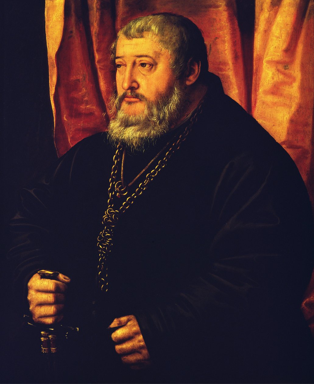 Portrét kurfiřta Palatina Otto Henryho, 1543 (olej na dřevě) od Georg Pencz