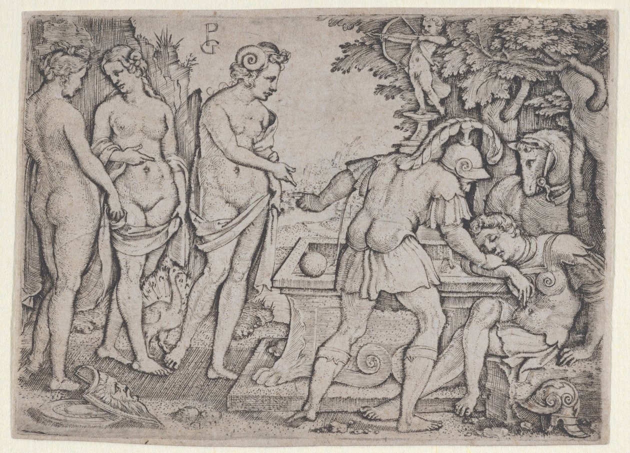 Sen o Paříži. od Georg Pencz