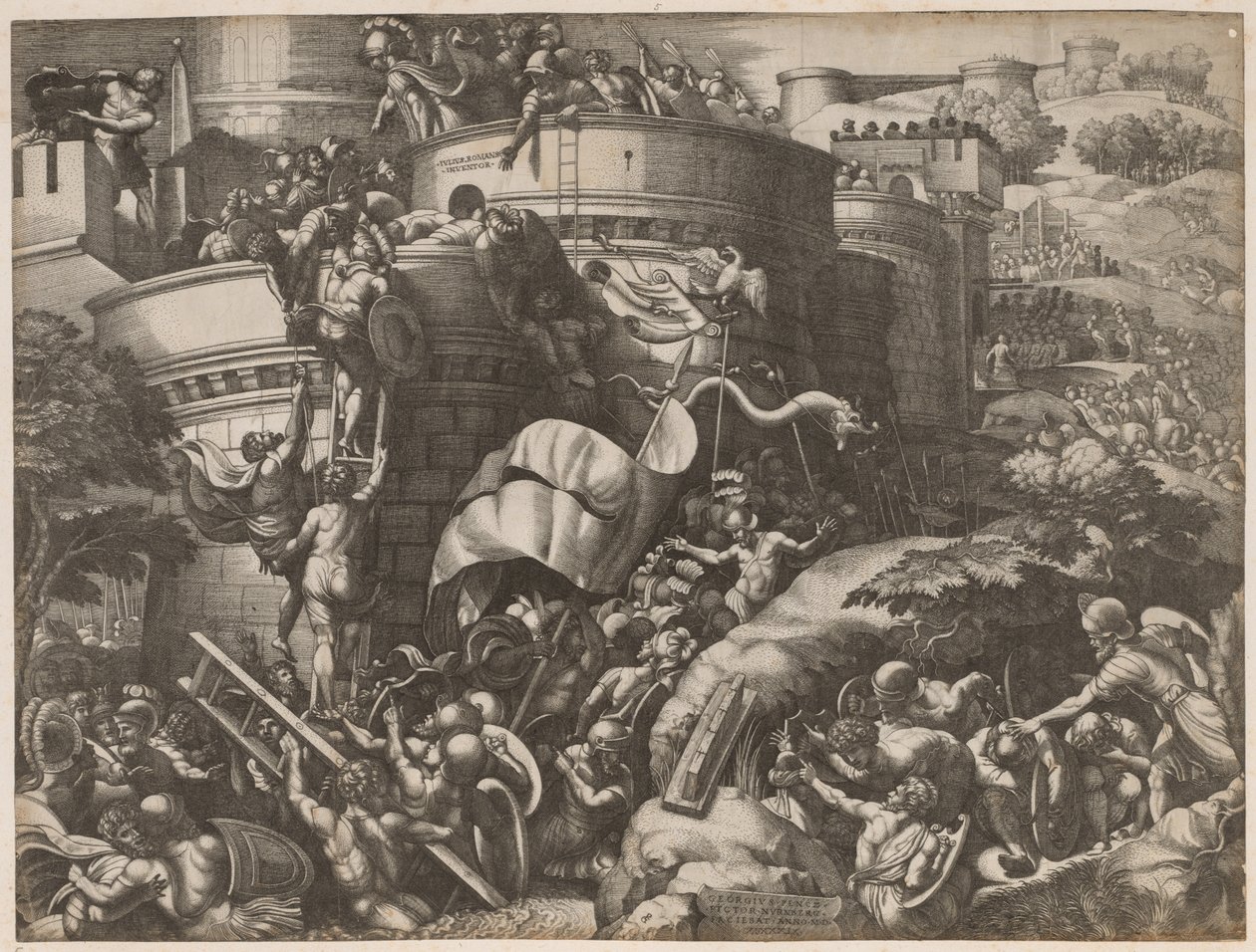 Obležení Kartága, 1539. od Georg Pencz