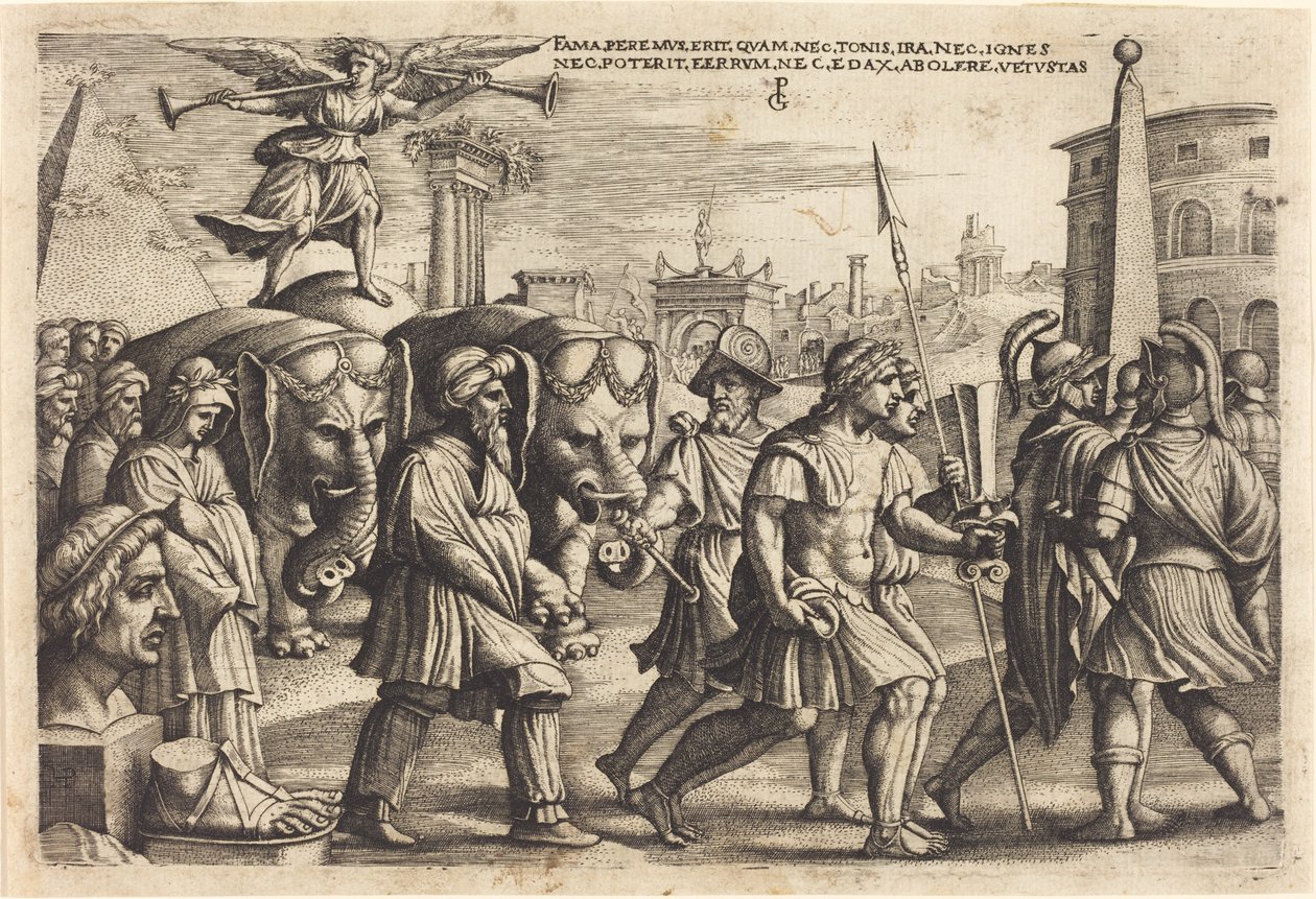 Triumf slávy od Georg Pencz