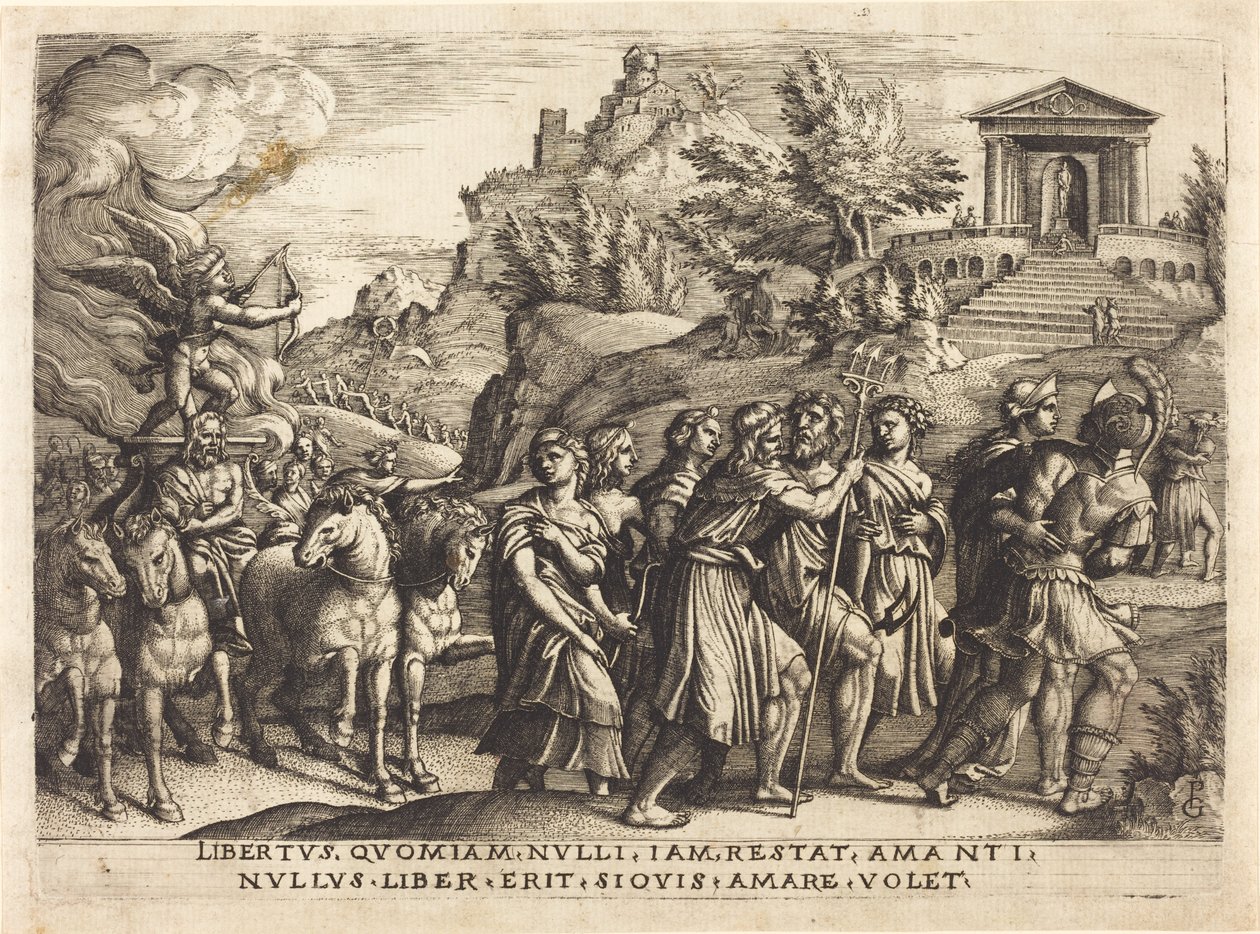Triumf lásky od Georg Pencz