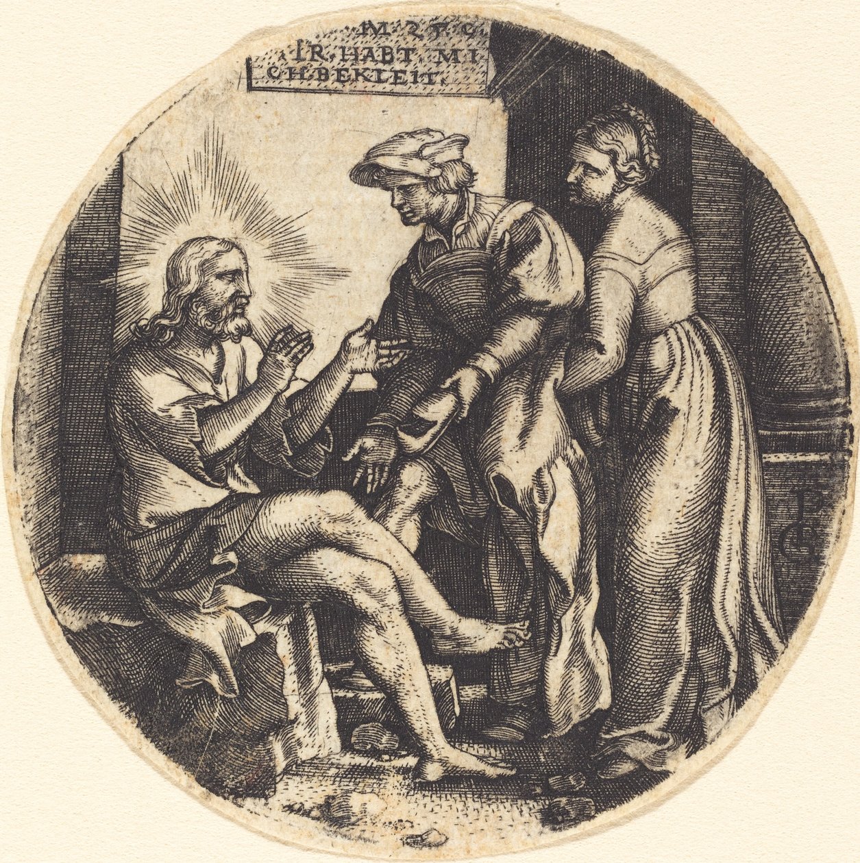 Oblékat nahé od Georg Pencz