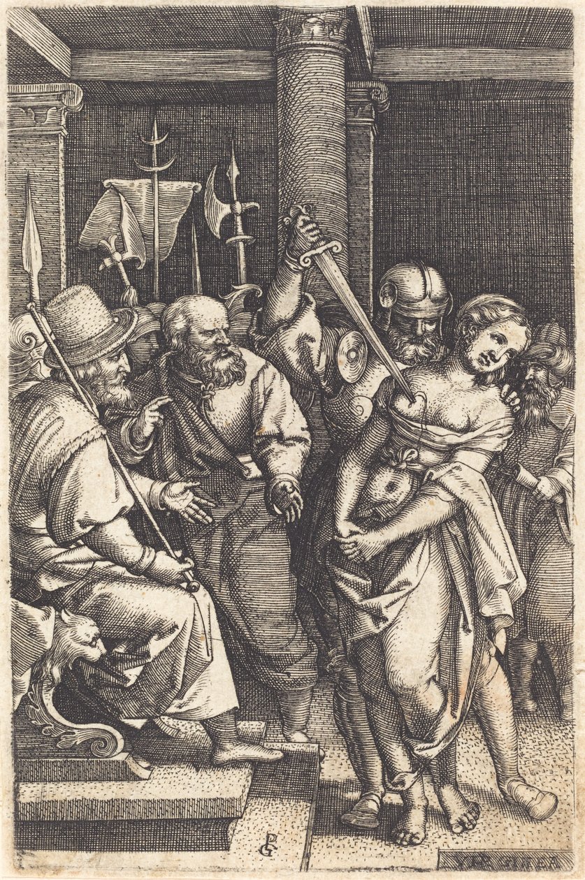 Virginius zabil svou dceru od Georg Pencz