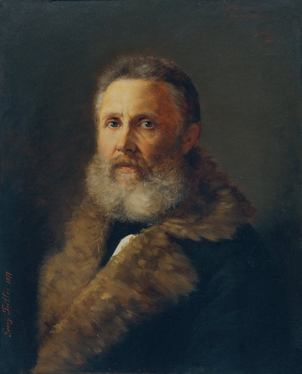 Malíř Carl Teibler, otec umělce od Georg Teibler