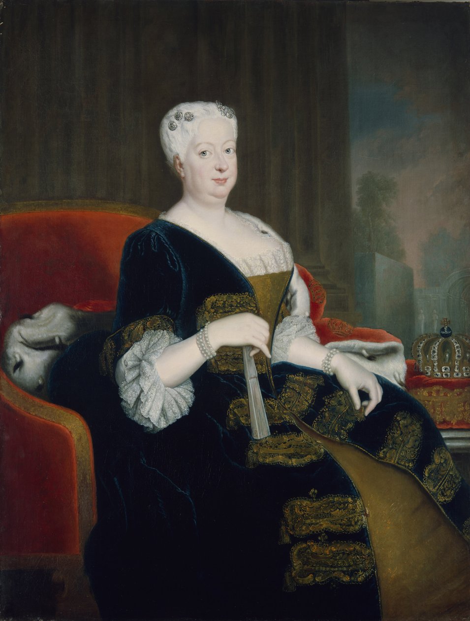 Královna Sophia Dorothea z Hannoveru od Georg Wenzeslaus von Knobelsdorff