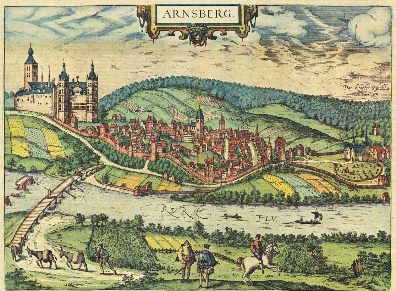 Arnsberg od Georg and Hogenberg Franz (1535 90) Braun