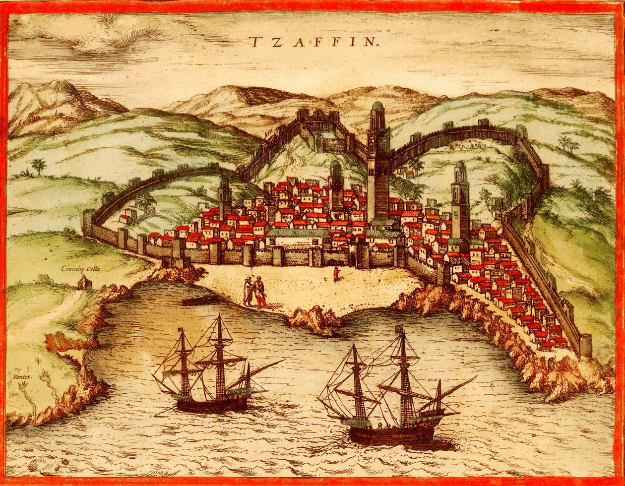 Safi, Maroko od Georg and Hogenberg Franz (1535 90) Braun