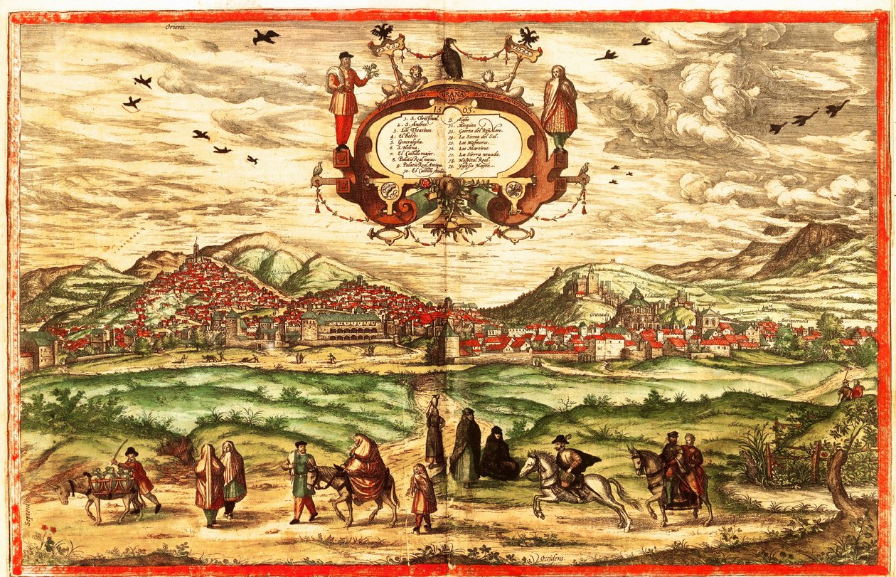 Španělsko od Georg and Hogenberg Franz (1535 90) Braun