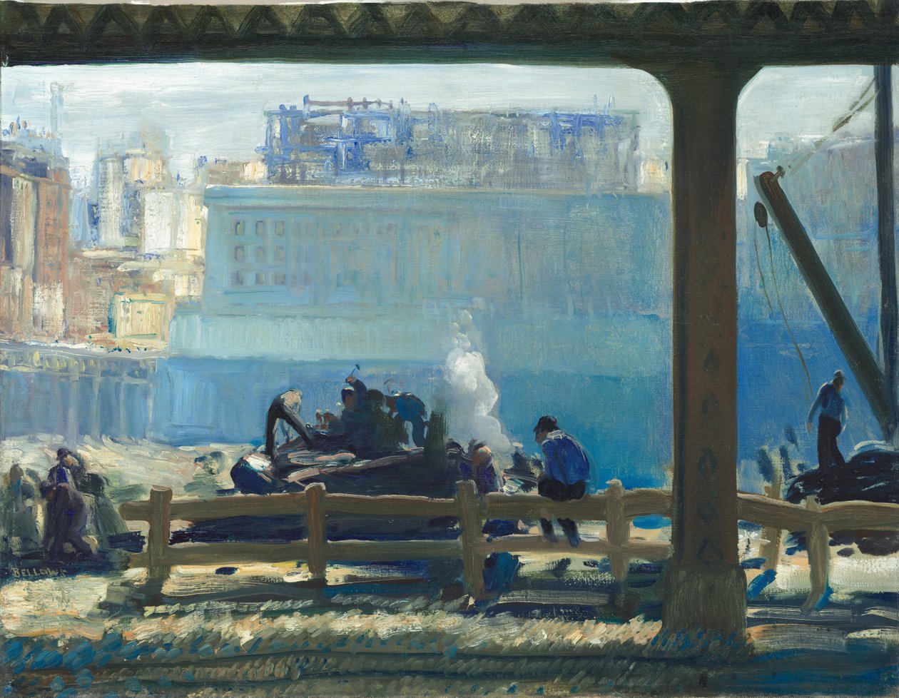 Modré ráno od George Wesley Bellows
