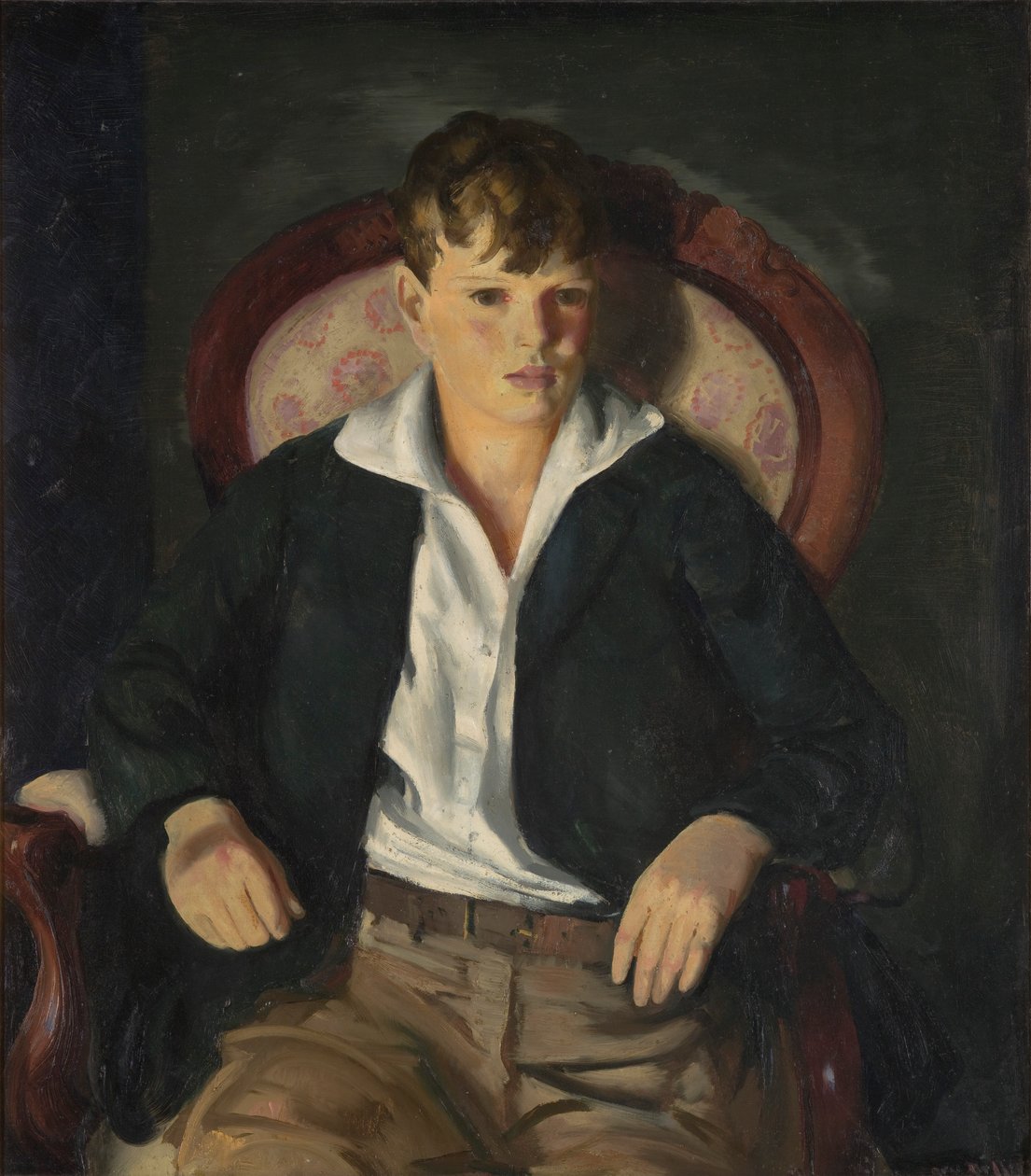 Portrét chlapce / Meredith Hare od George Wesley Bellows