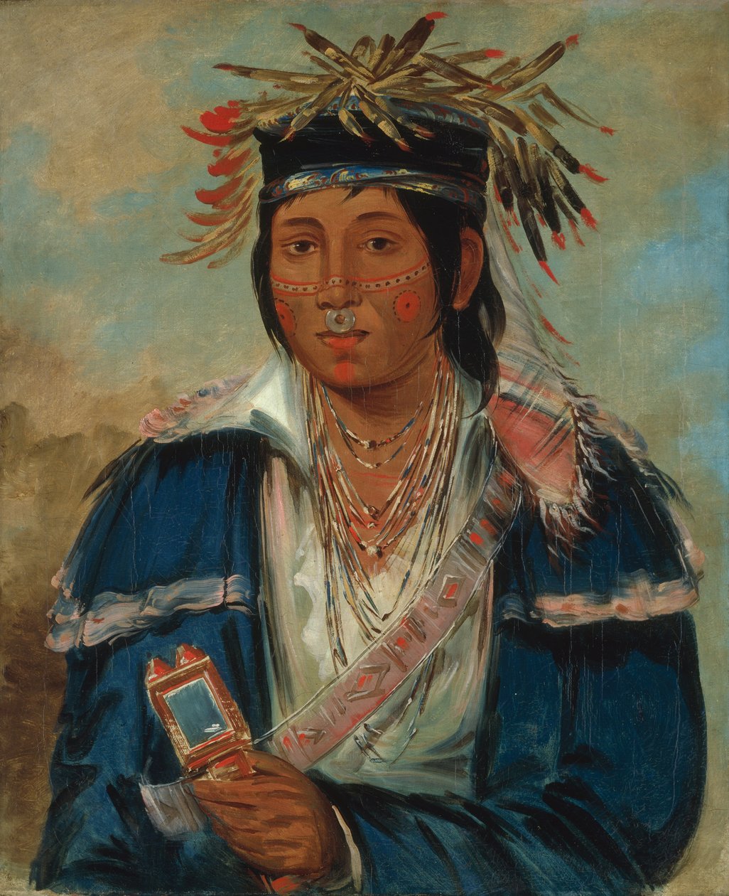 Kee-mo-ra-nia, No anglicky a Dandy od George Catlin