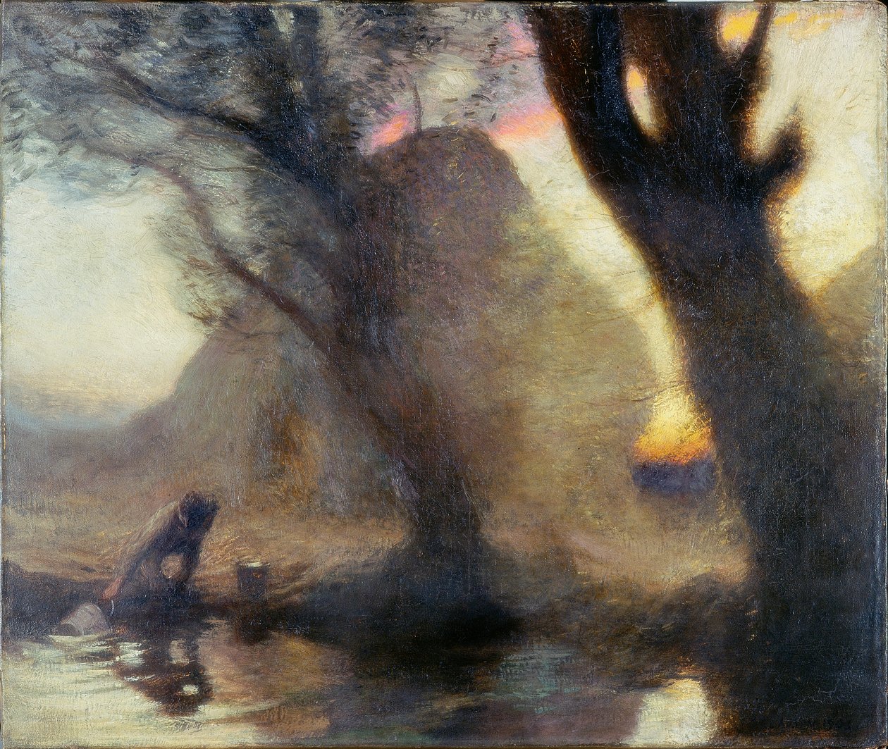 Soumrak, 1903 od George Clausen