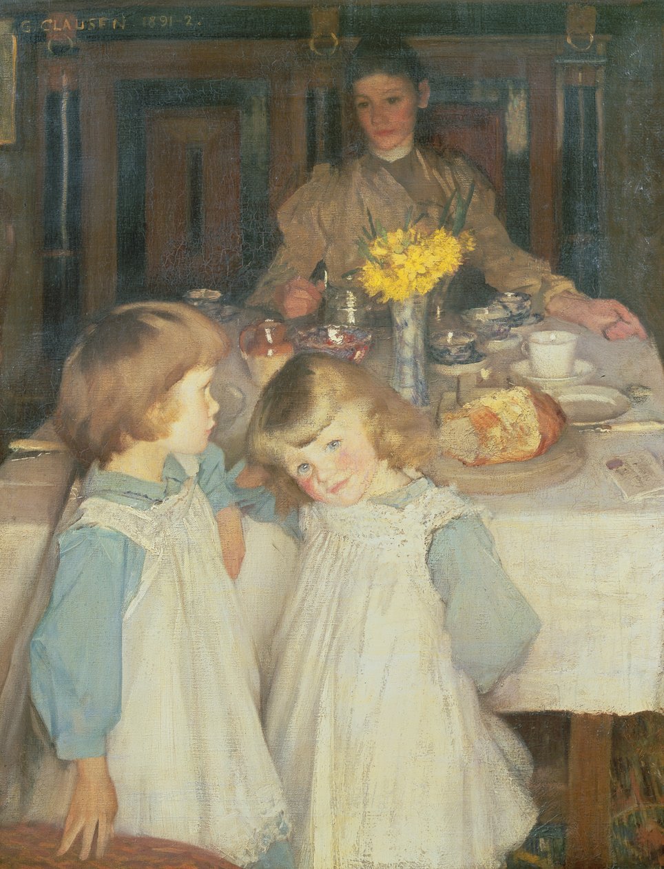 Snídaňový stůl od George Clausen