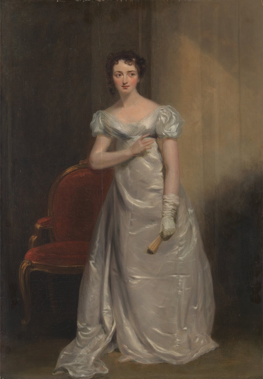 Harriet Smithson jako slečna Dorillon, v manželkách, jaké byly, a služkách, jaké jsou, od Elizabeth Inchb ... od George Clint