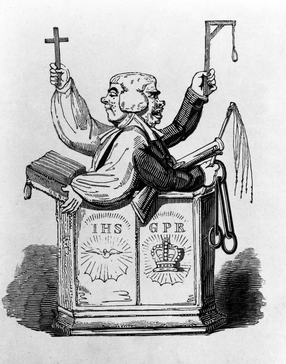 Clerical Magistrate, 1819 od George Cruikshank