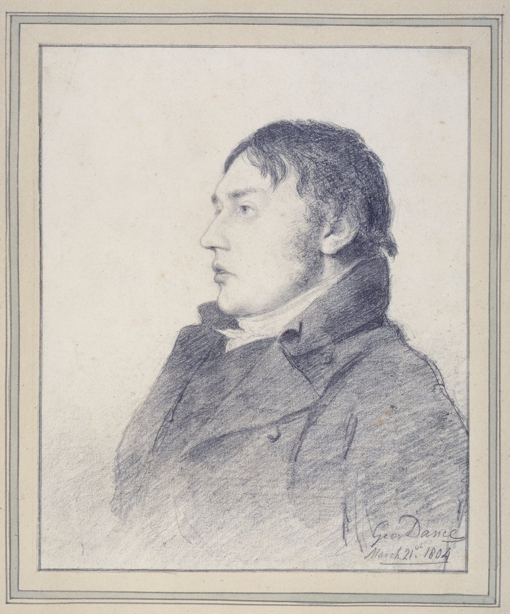 Samuel Taylor Coleridge, 21. března 1804 od George Dance