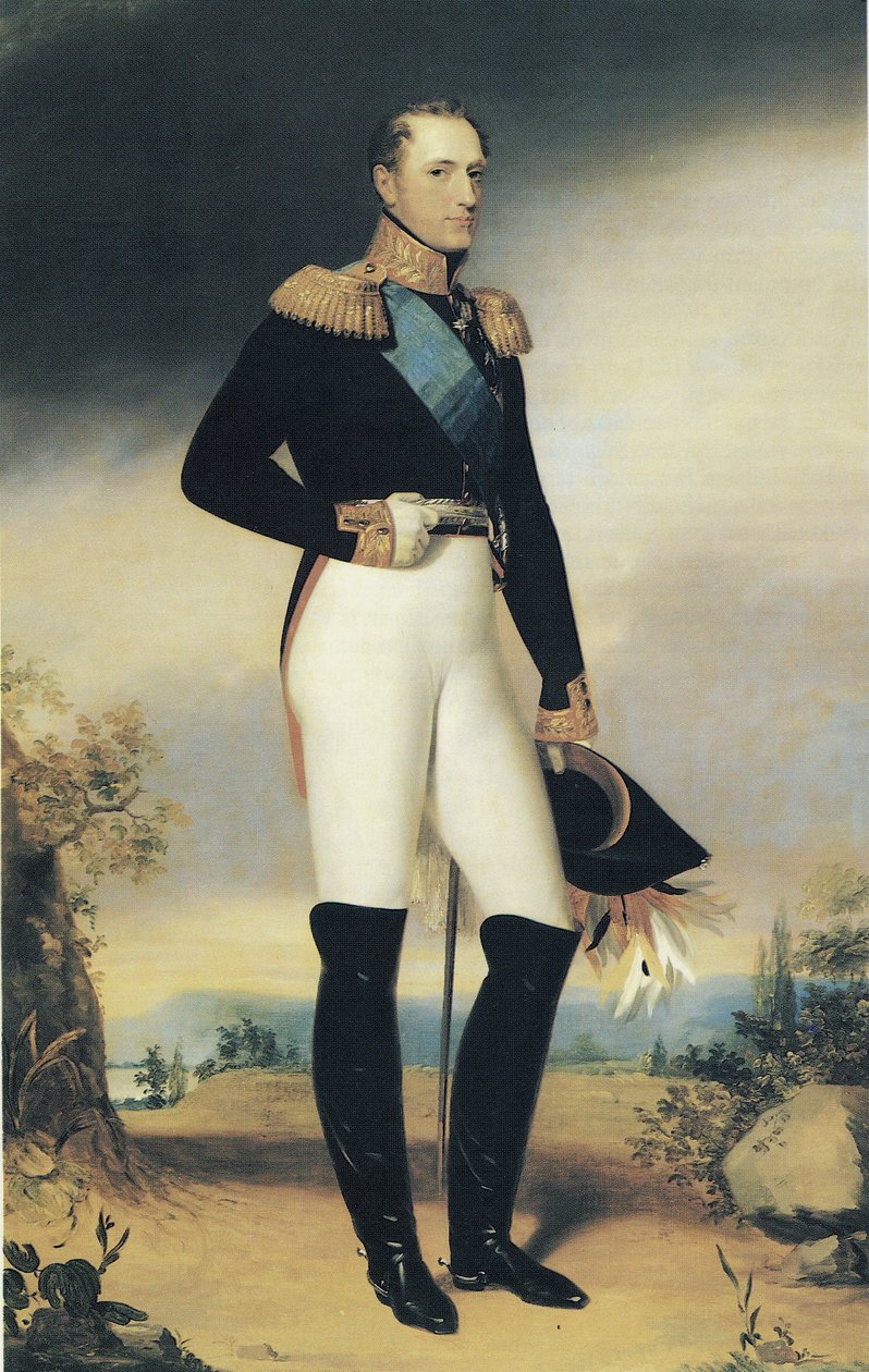 Portrét ruského císaře Mikuláše I. od George Dawe