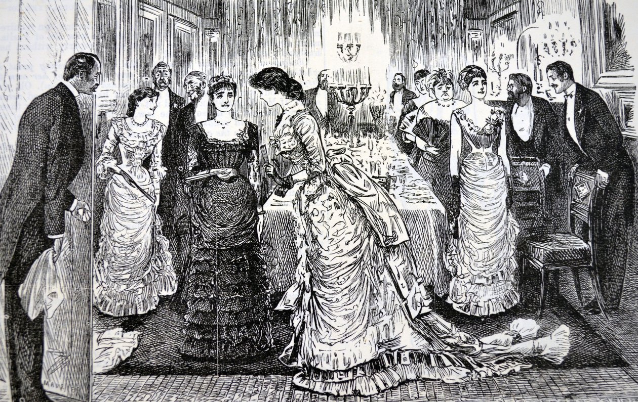 Etiketa kouření, 1883 od George du Maurier