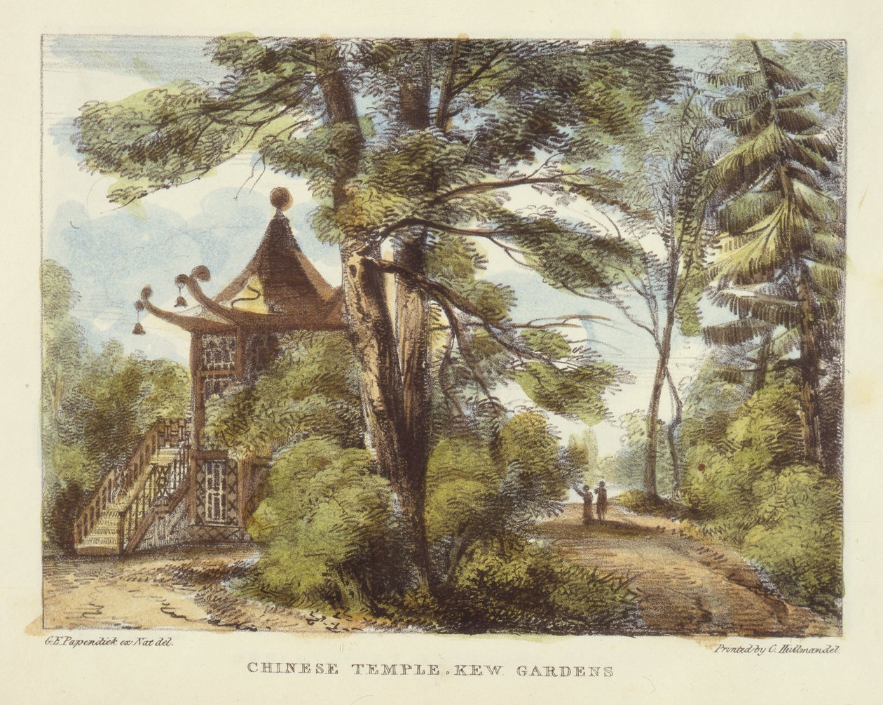 Chinese Temple, Kew Gardens, deska 13 z 