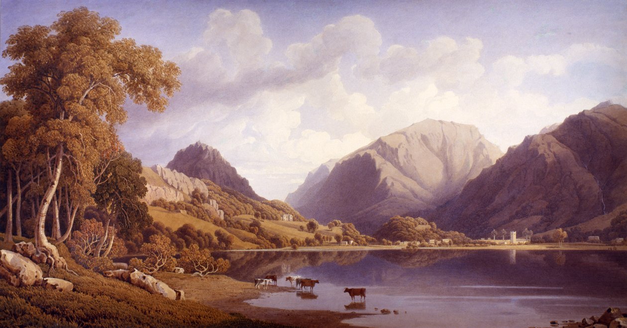 Grasmere, asi 1830 od George Fennel Robson