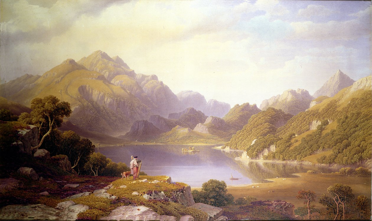 Loch Katrine od George Fennel Robson