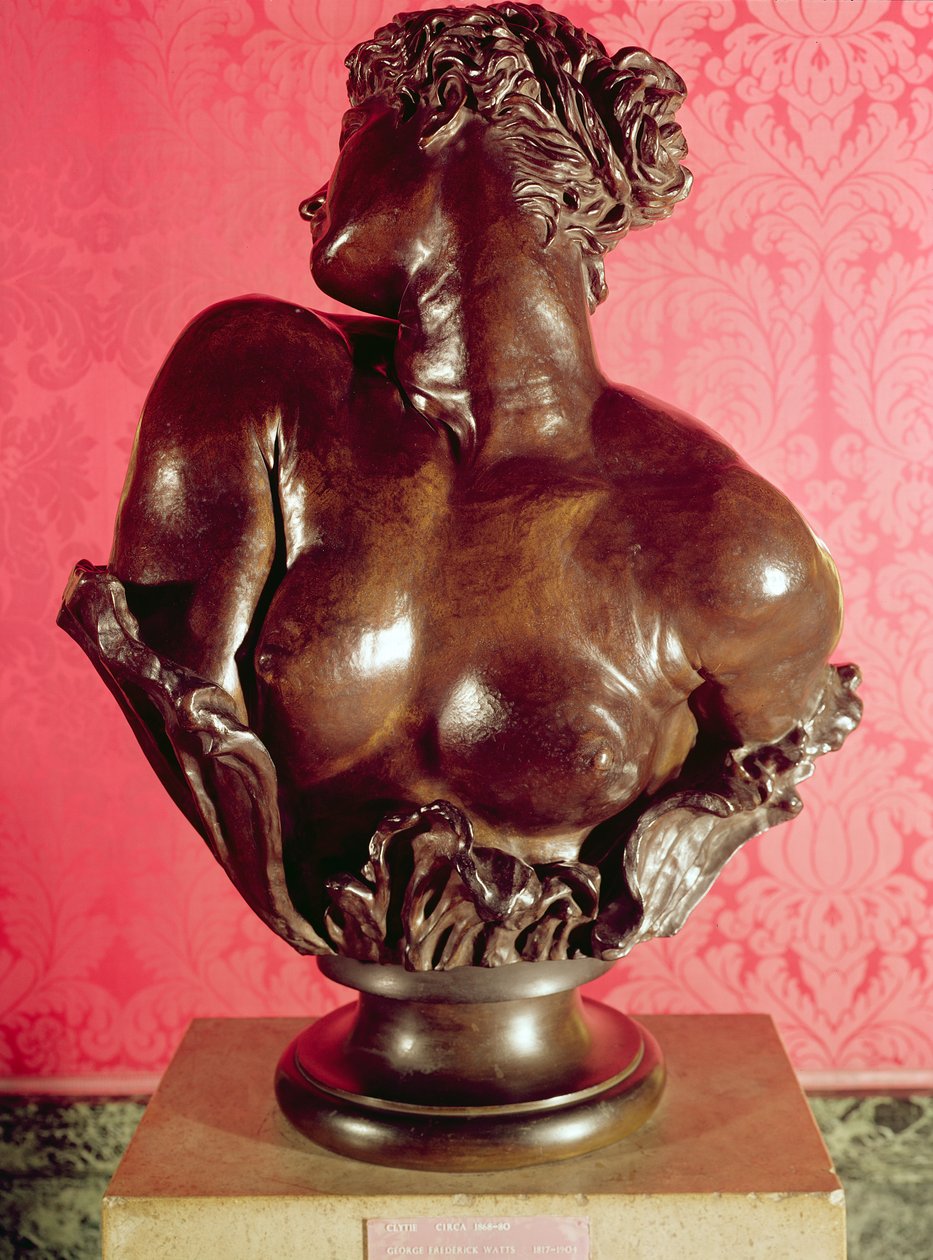 Clytie, kolem roku 1868 (bronz) od George Frederick Watts