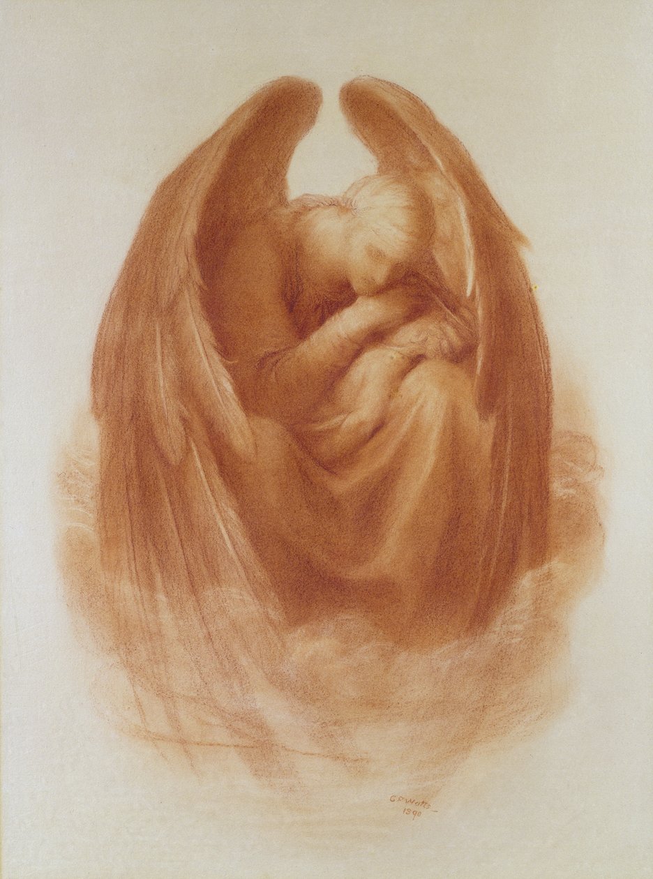 Nevinnost korunovaná smrtí, 1890 od George Frederick Watts