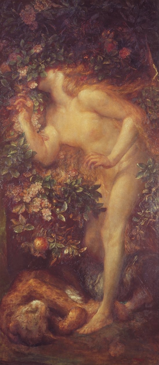 Eve v pokušení od George Frederick Watts