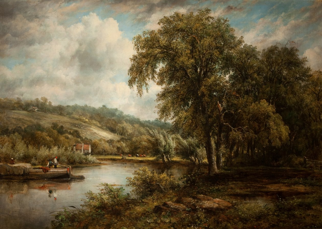 Na Temži od George Frederick Watts