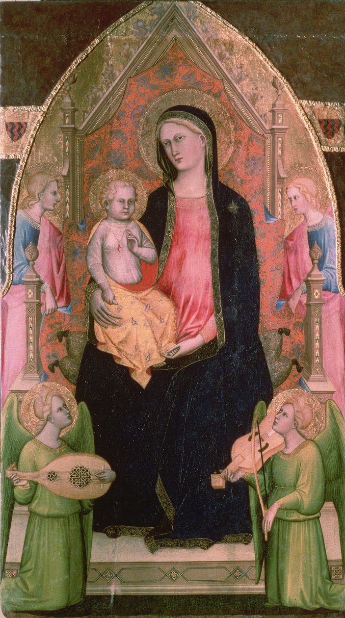 Madona s dítětem (14. století) od George Gaston Christiani
