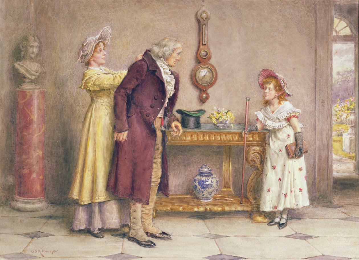 Nedělní ráno od George Goodwin Kilburne