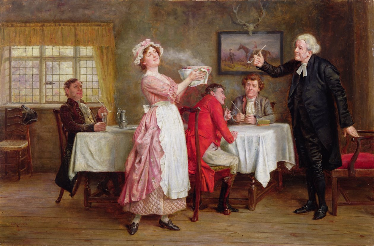 Korunovat svátek od George Goodwin Kilburne