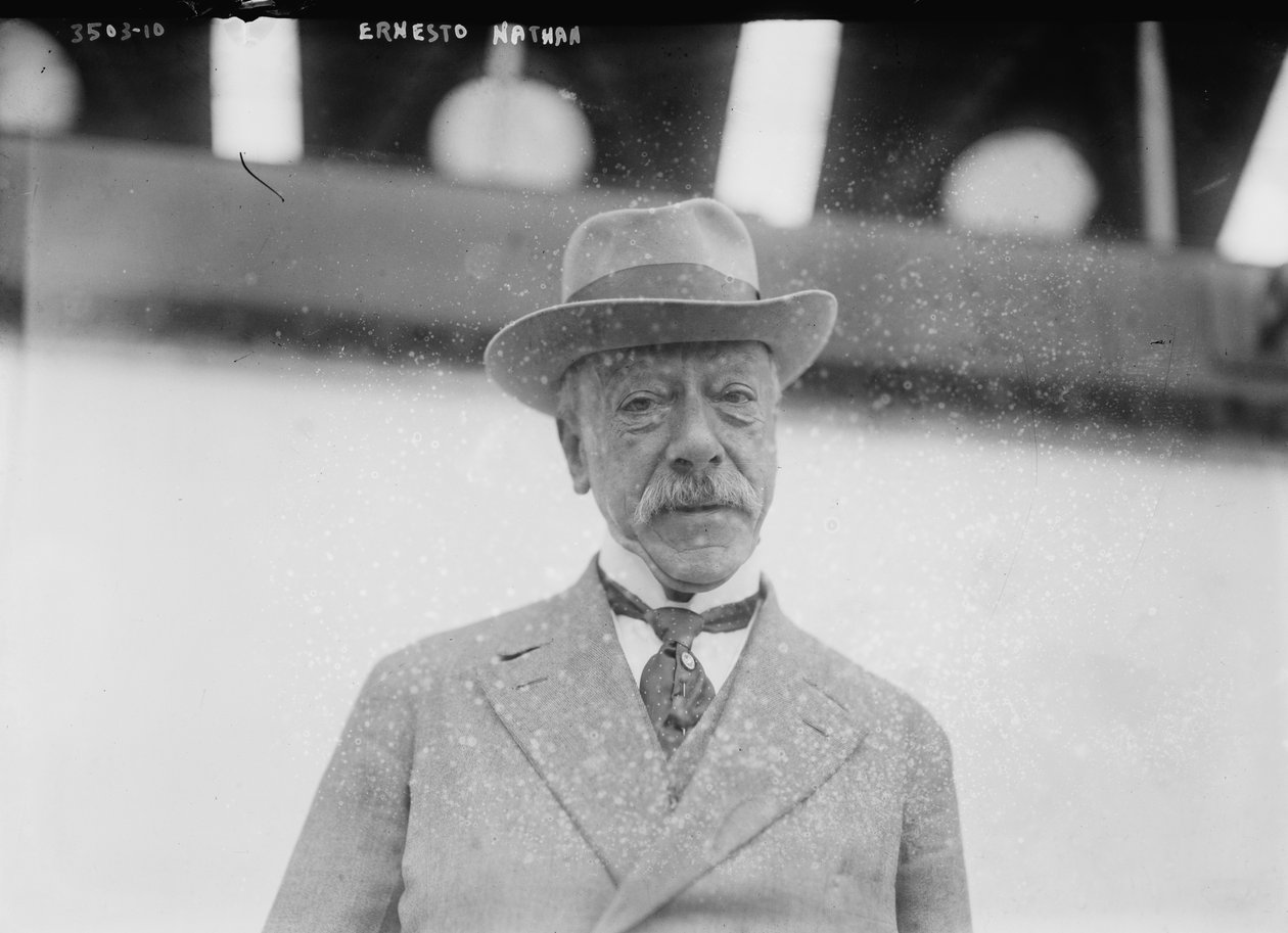 Ernesto Nathan, 1915 od George Grantham Bain