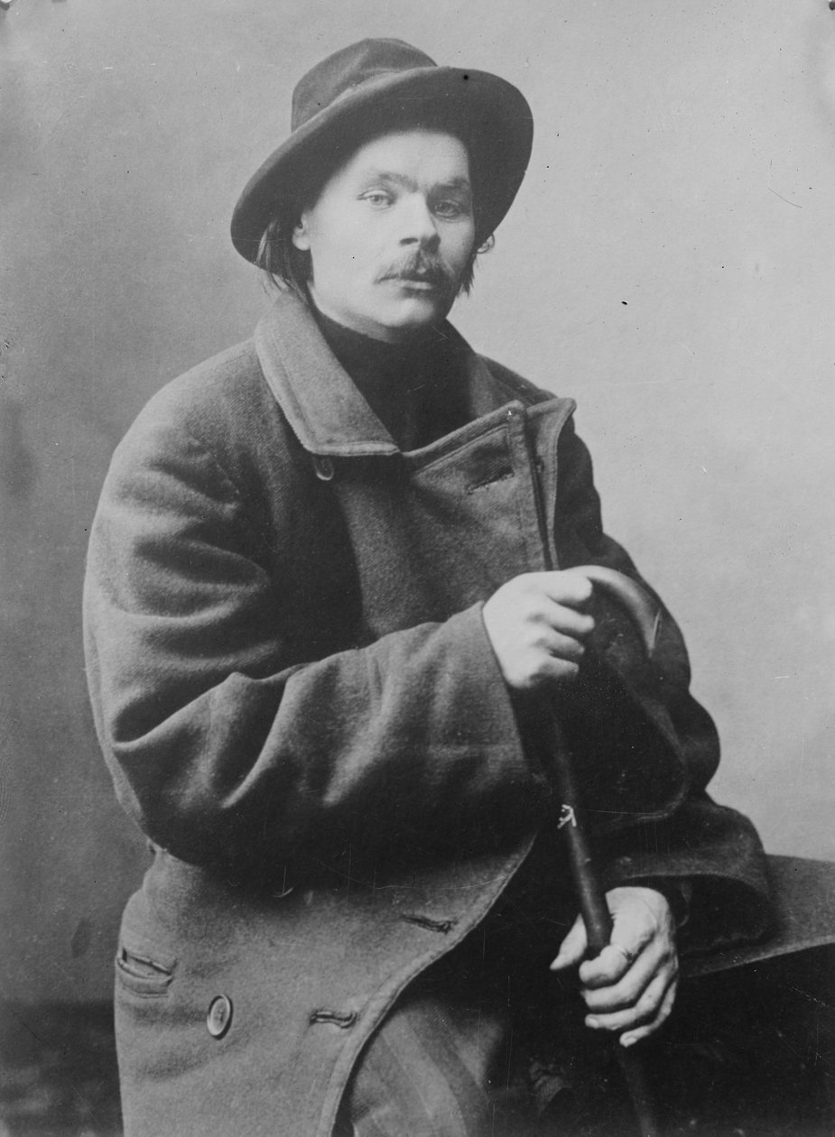 Maxim Gorkij, 1910 od George Grantham Bain