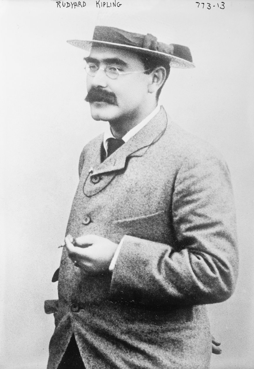 Rudyard Kipling, 1908 od George Grantham Bain