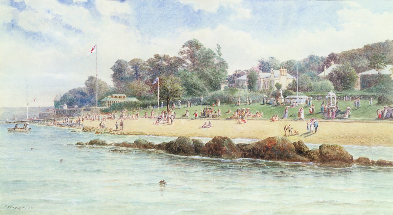 Cowes, Isle of Wight, 1903 od George Gregory