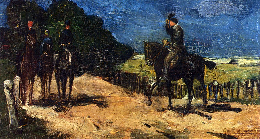 Venku na koni od George Hendrik Breitner