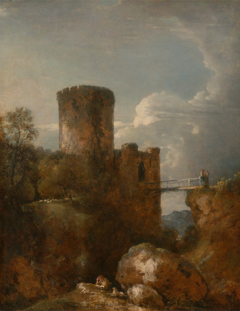 Conwy Castle od George Howland Beaumont