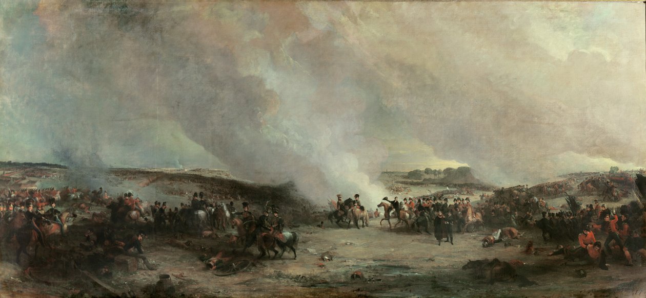Bitva u Waterloo, 1815 od George Jones