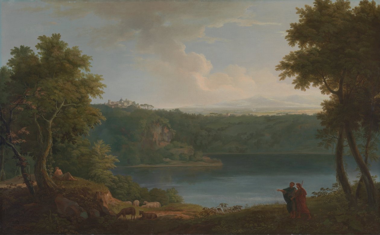 Albano jezero od George Lambert